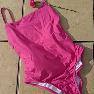 NWT Free Press Hailee Square Neck One-piece Swim
